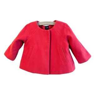 Baby Gap pink pea coat